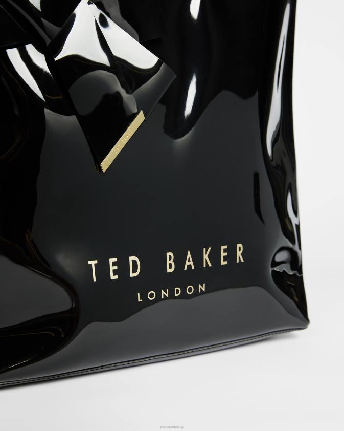 somas Ted Baker nicon knot priekšgala liela ikona melns sievietes 26TV757