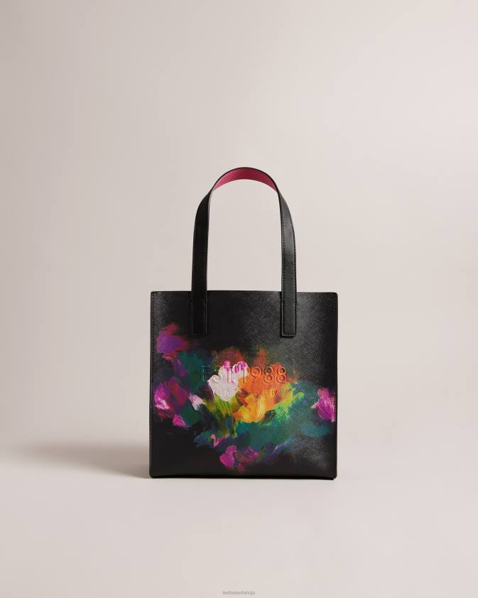 somas Ted Baker paticon art print maza ikonu soma melns sievietes 26TV776