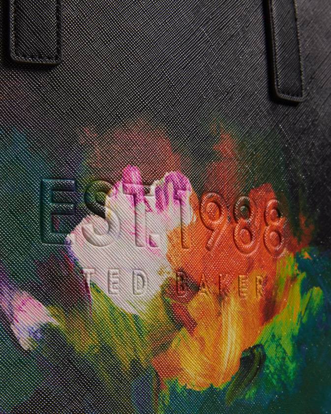 somas Ted Baker paticon art print maza ikonu soma melns sievietes 26TV776