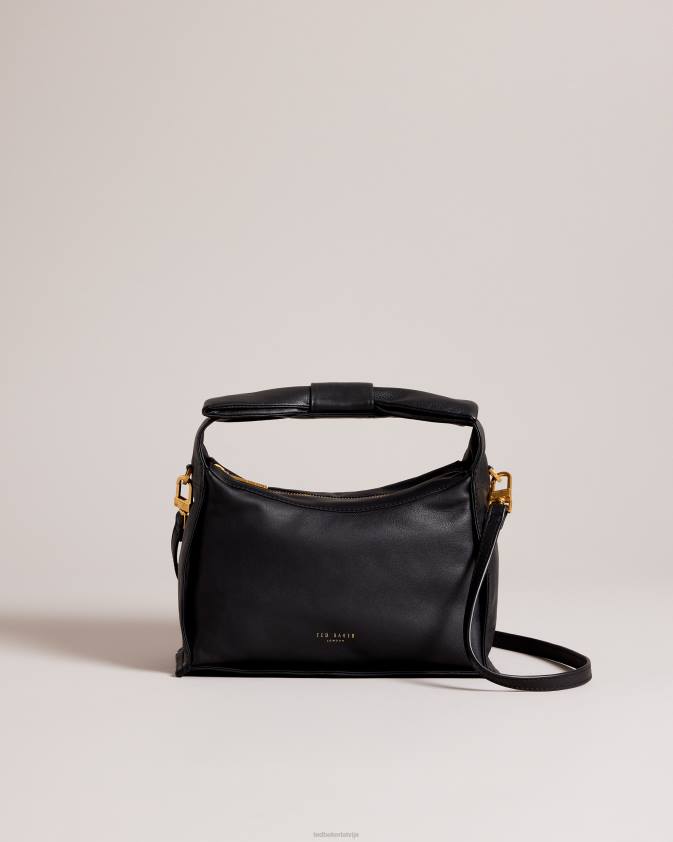 somas Ted Baker Niasīna priekšgala detaļa crossbody soma melns sievietes 26TV727