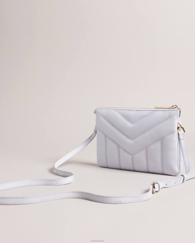 somas Ted Baker ayasini stepēta puffer crossbody soma gaiši zils sievietes 26TV797