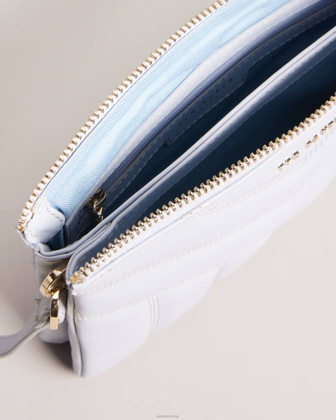 somas Ted Baker ayasini stepēta puffer crossbody soma gaiši zils sievietes 26TV797