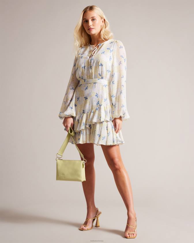 somas Ted Baker darceyy firmas siksnas krustveida korpuss bāli zaļš sievietes 26TV711