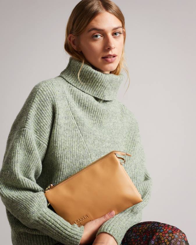 somas Ted Baker darceyy firmas siksnas krustveida korpuss kamielis sievietes 26TV749