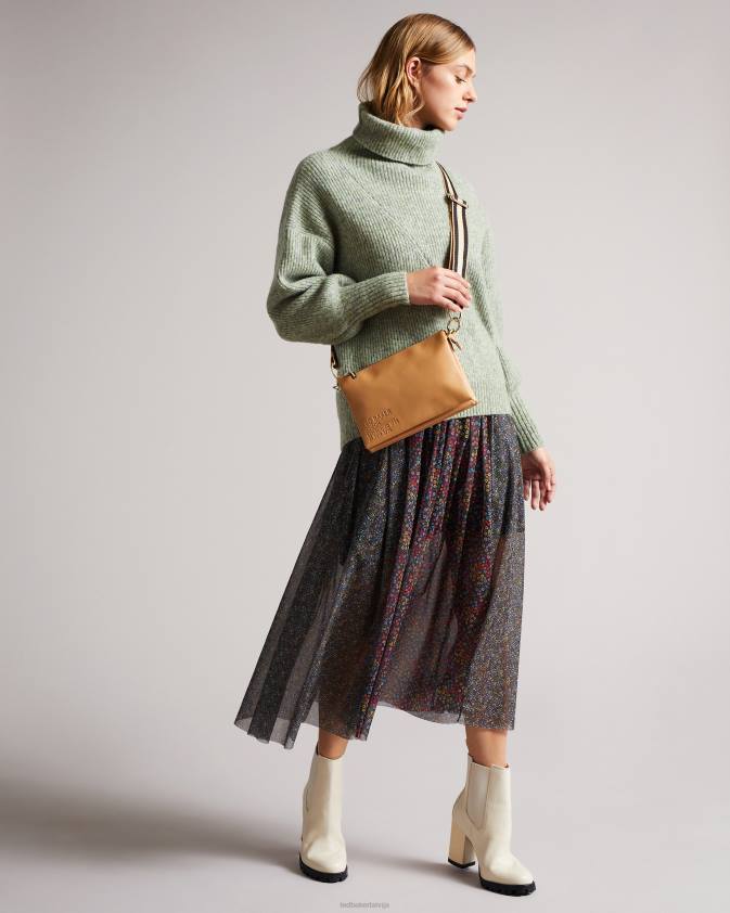 somas Ted Baker darceyy firmas siksnas krustveida korpuss kamielis sievietes 26TV749