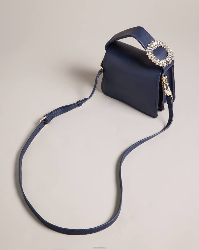 somas Ted Baker emie jewel detaļas crossbody soma tumši zils sievietes 26TV794