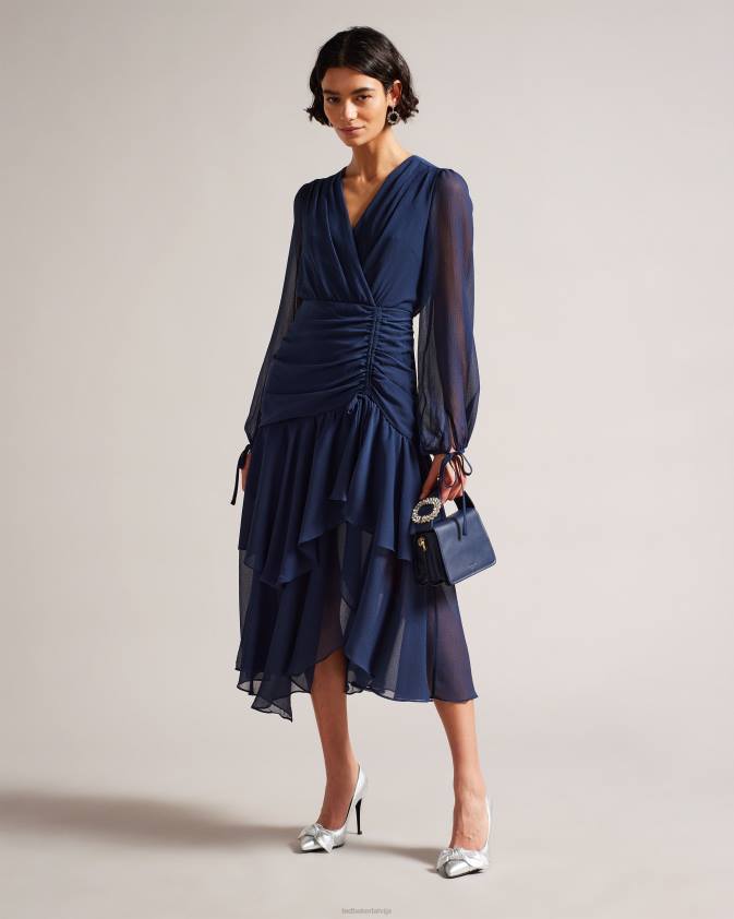 somas Ted Baker emie jewel detaļas crossbody soma tumši zils sievietes 26TV794