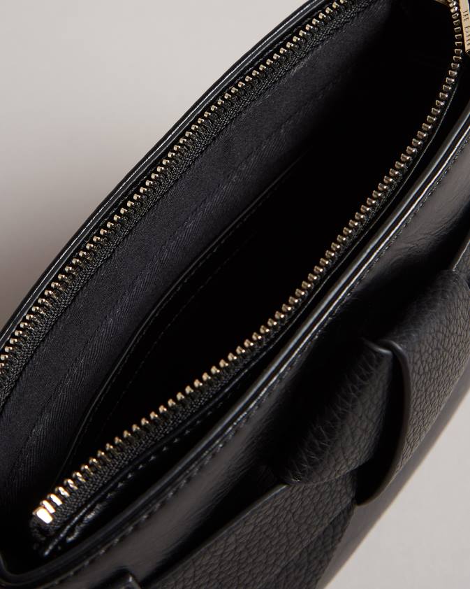 somas Ted Baker jimsina pu bow crossbody soma melns sievietes 26TV810