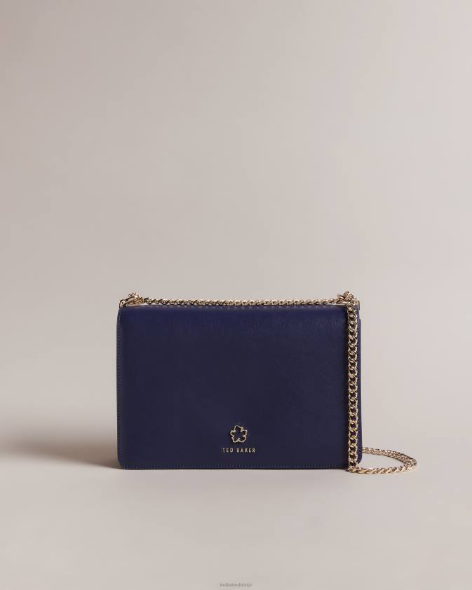 somas Ted Baker jorjey flower eyelet cross body bag tumši zils sievietes 26TV814