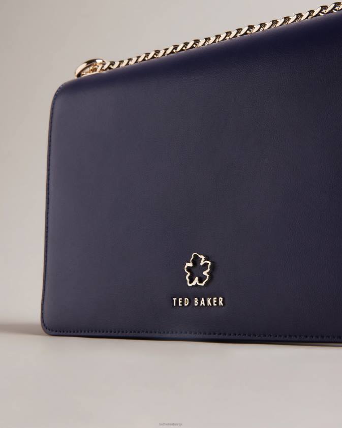 somas Ted Baker jorjey flower eyelet cross body bag tumši zils sievietes 26TV814