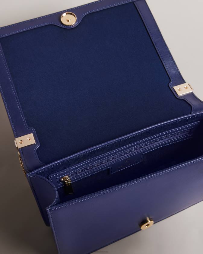 somas Ted Baker jorjey flower eyelet cross body bag tumši zils sievietes 26TV814