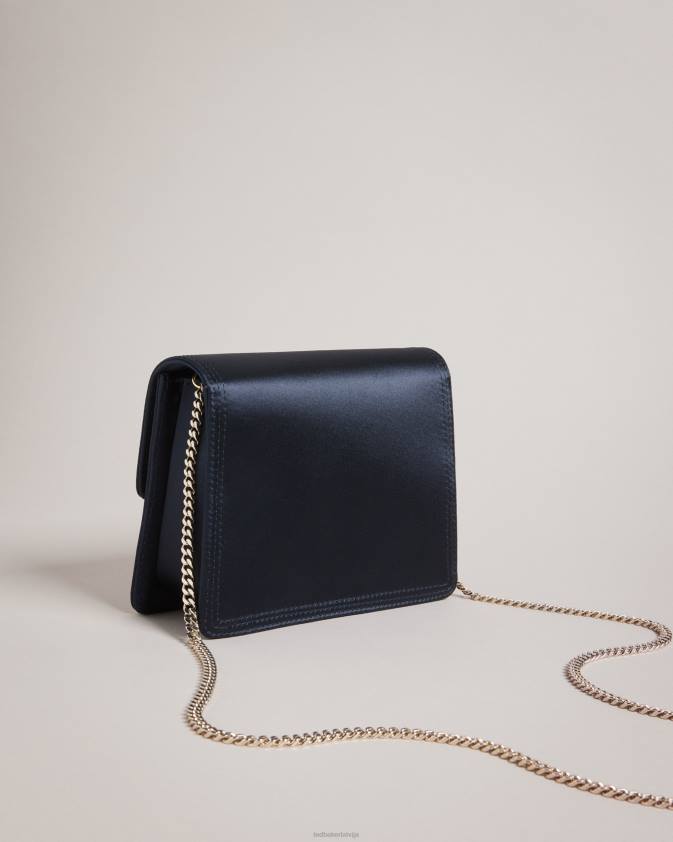 somas Ted Baker kienya satin cross body soma tumši zils sievietes 26TV748
