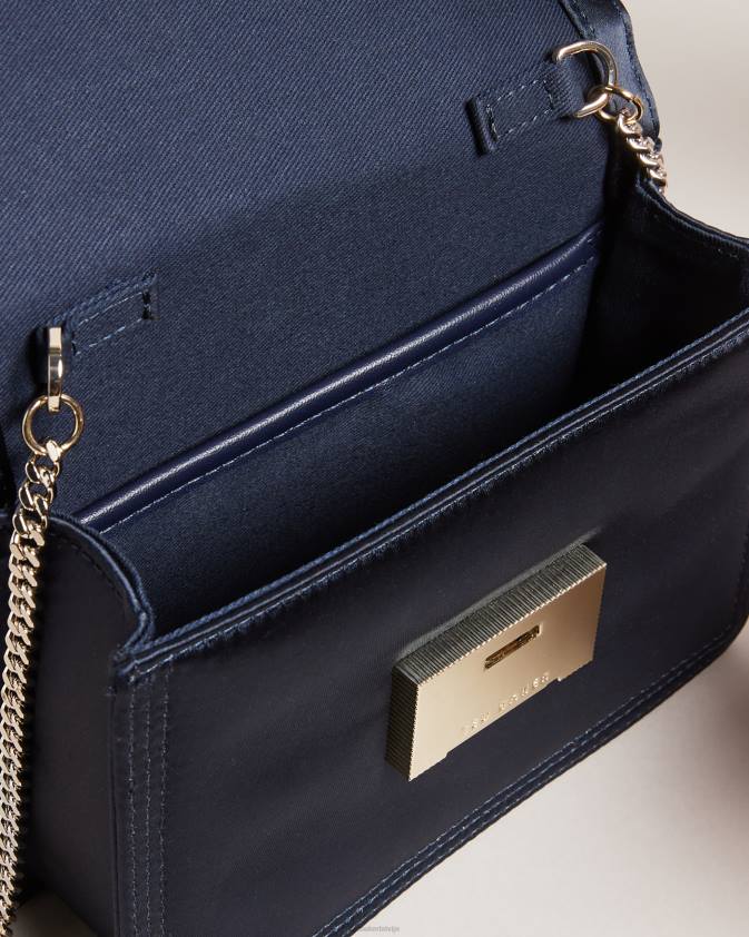 somas Ted Baker kienya satin cross body soma tumši zils sievietes 26TV748