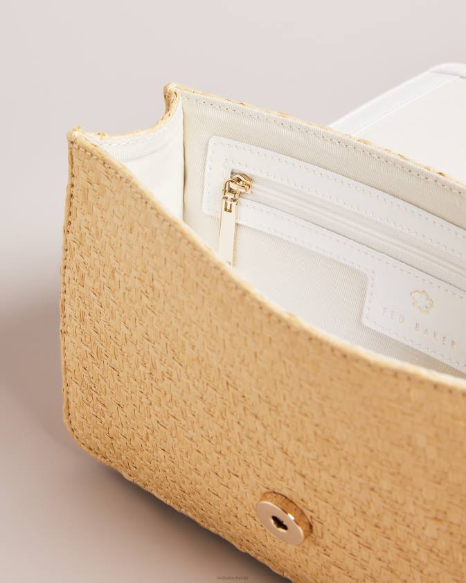 somas Ted Baker magdie magnolia eyelet austa crossbody soma ekru sievietes 26TV730