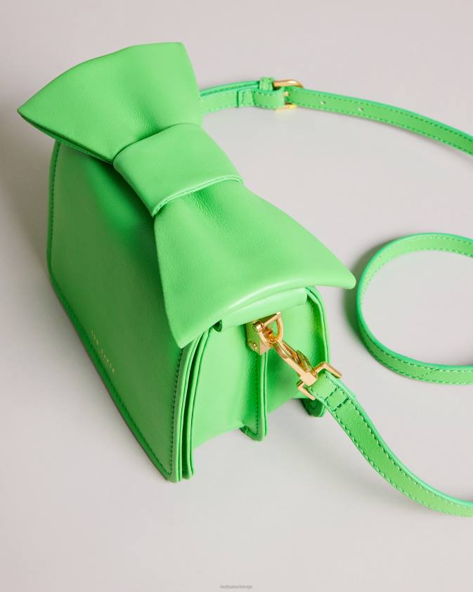 somas Ted Baker niasina bow detail mini cross body bag zaļš sievietes 26TV802