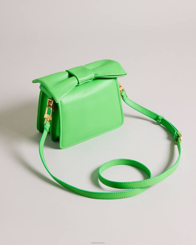 somas Ted Baker niasina bow detail mini cross body bag zaļš sievietes 26TV802