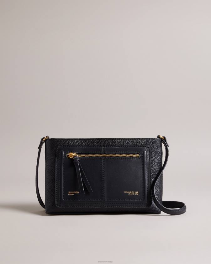 somas Ted Baker nishu workwear crossbody bag melns sievietes 26TV681