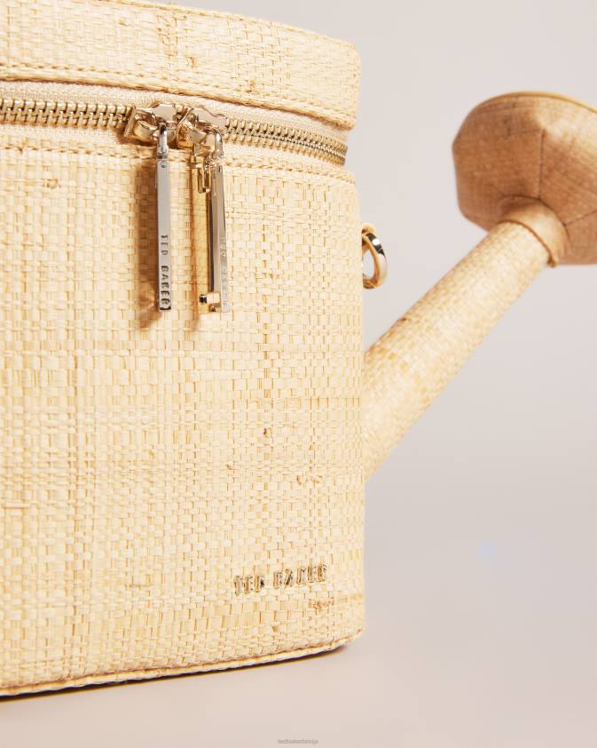 somas Ted Baker watrcan salmu lejkanna šķērso ķermeņa soma dabisks sievietes 26TV805