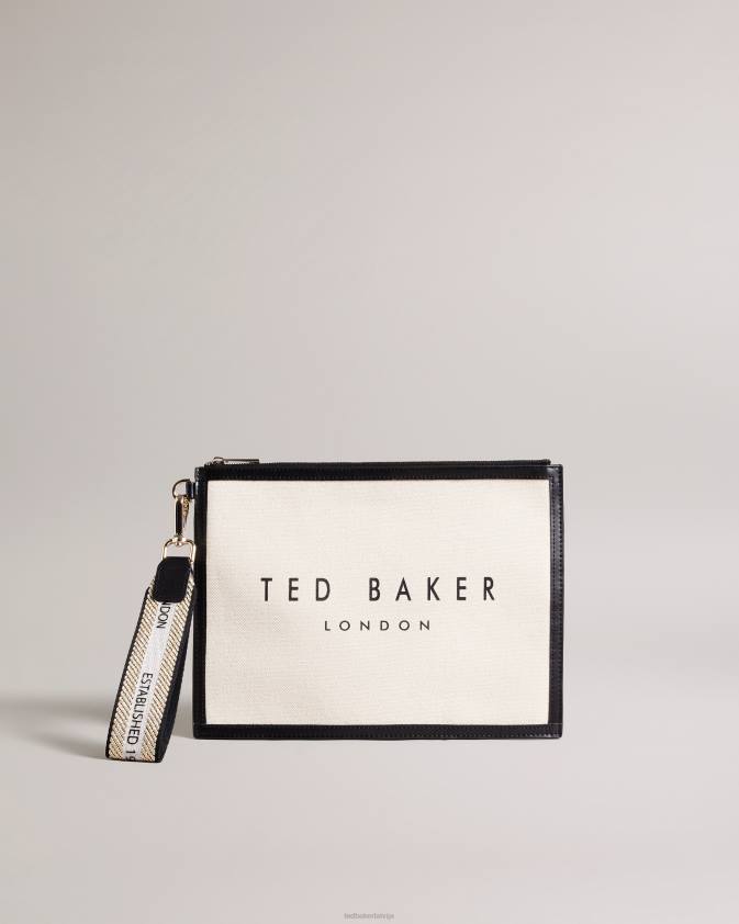 somas Ted Baker vivtora zīmola auduma maisiņš ekru sievietes 26TV766