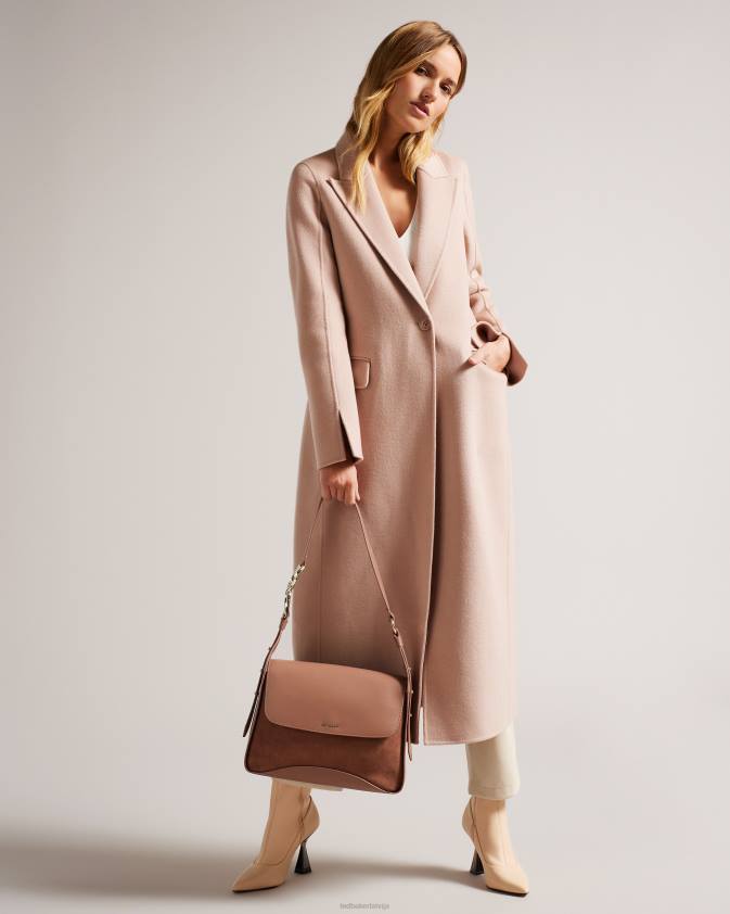 somas Ted Baker cheriah ķēdes detaļas plecu soma dabisks sievietes 26TV670