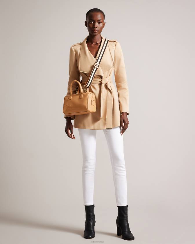 somas Ted Baker daralia zīmola plecu soma kamielis sievietes 26TV701