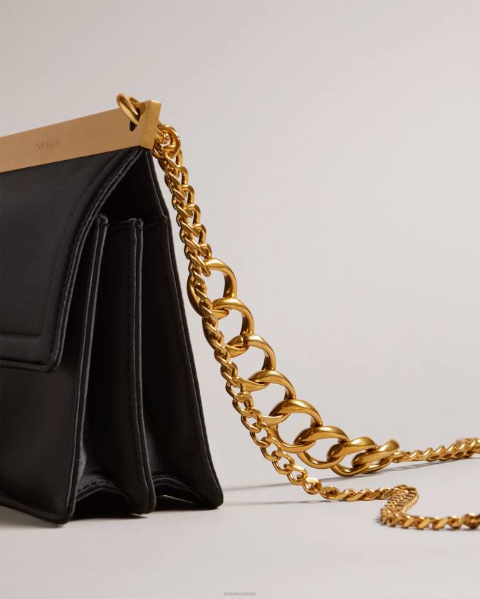 somas Ted Baker kialynn chunky chain mini plecu soma melns sievietes 26TV676