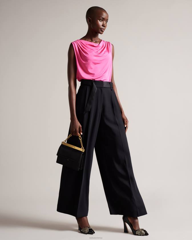 somas Ted Baker kialynn chunky chain mini plecu soma melns sievietes 26TV676