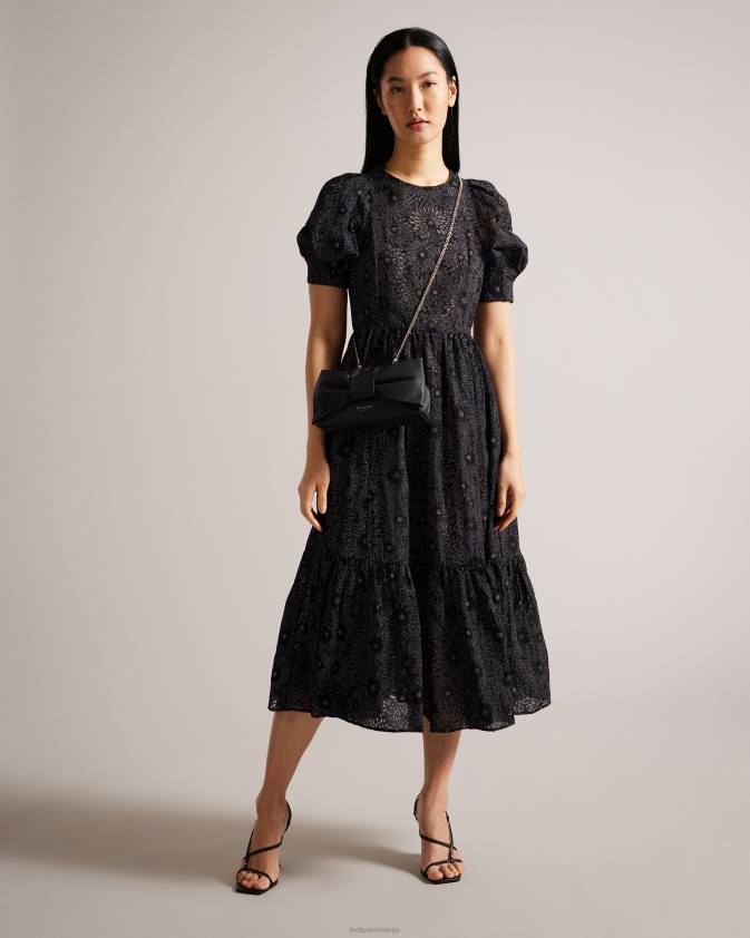 somas Ted Baker niasa priekšgala detaļu sajūgs melns sievietes 26TV721