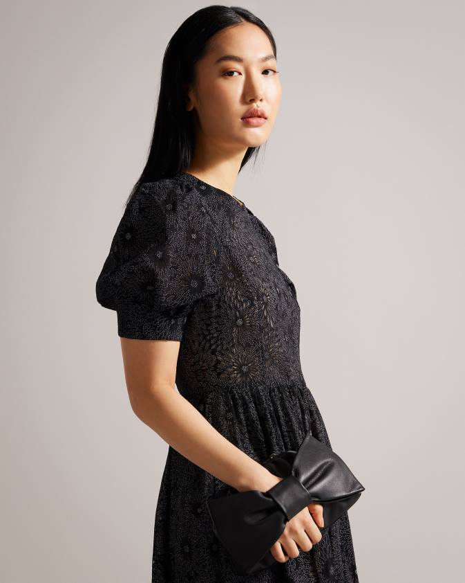 somas Ted Baker niasa priekšgala detaļu sajūgs melns sievietes 26TV721