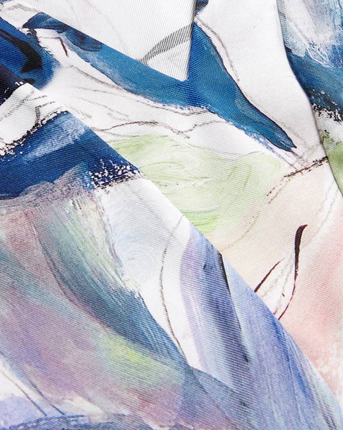 apģērbs Ted Baker hariyat absract print v neck cami balts sievietes 26TV402