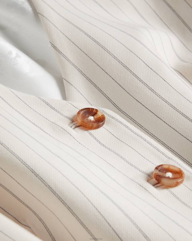 apģērbs Ted Baker kllaraj v kakla pieguļoša veste krēms sievietes 26TV374