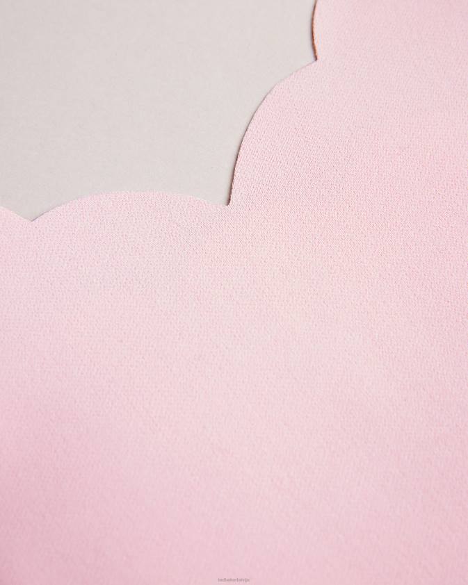 apģērbs Ted Baker sina ķemmīšgliemeņu kakla izgriezums Cami top tumši rozā sievietes 26TV307