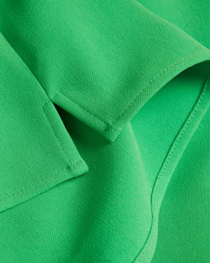 apģērbs Ted Baker andreno strappy cami ar cilpveida apdari zaļš sievietes 26TV208