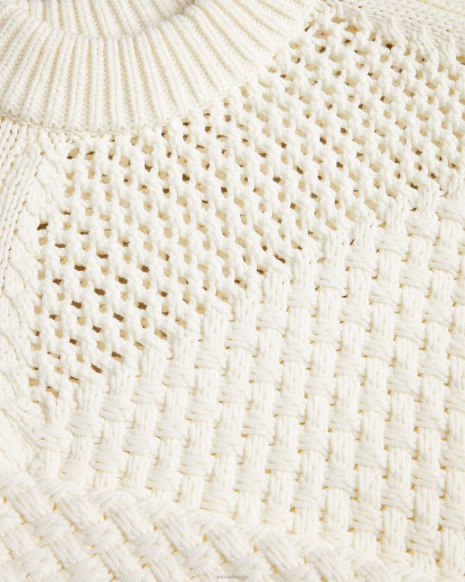 apģērbs Ted Baker Hawick groza dūriena džemperis balts sievietes 26TV53