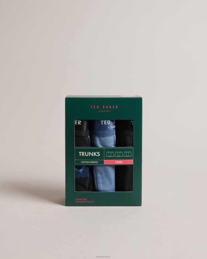 apģērbs Ted Baker gaspard 3 pack asorti bagāžnieki asorti vīriešiem 26TV1555