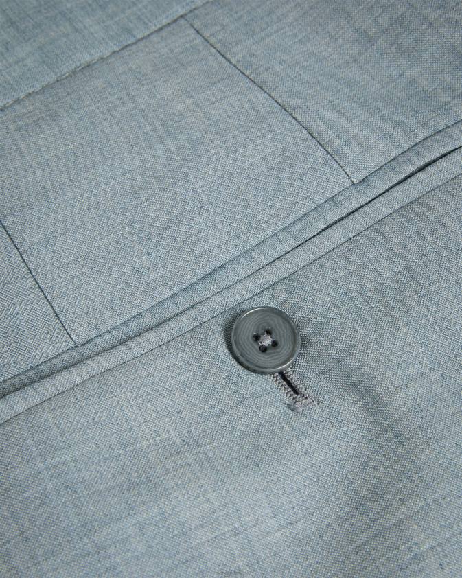 apģērbs Ted Baker benonts vilnas maisījuma uzvalka bikses gaiši pelēks vīriešiem 26TV1617