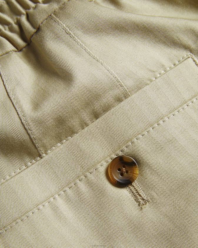 apģērbs Ted Baker bossar parastās skujiņas bikses dabisks vīriešiem 26TV1567