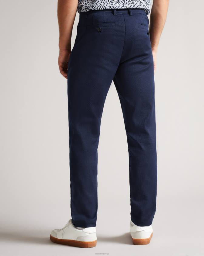 apģērbs Ted Baker boxwel camburn fit textured trs flote vīriešiem 26TV1262