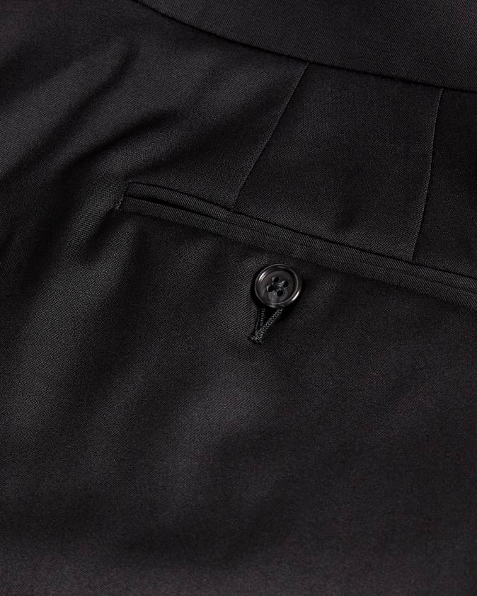 apģērbs Ted Baker jvtuxt slim fit smokinga uzvalka bikses melns vīriešiem 26TV1407