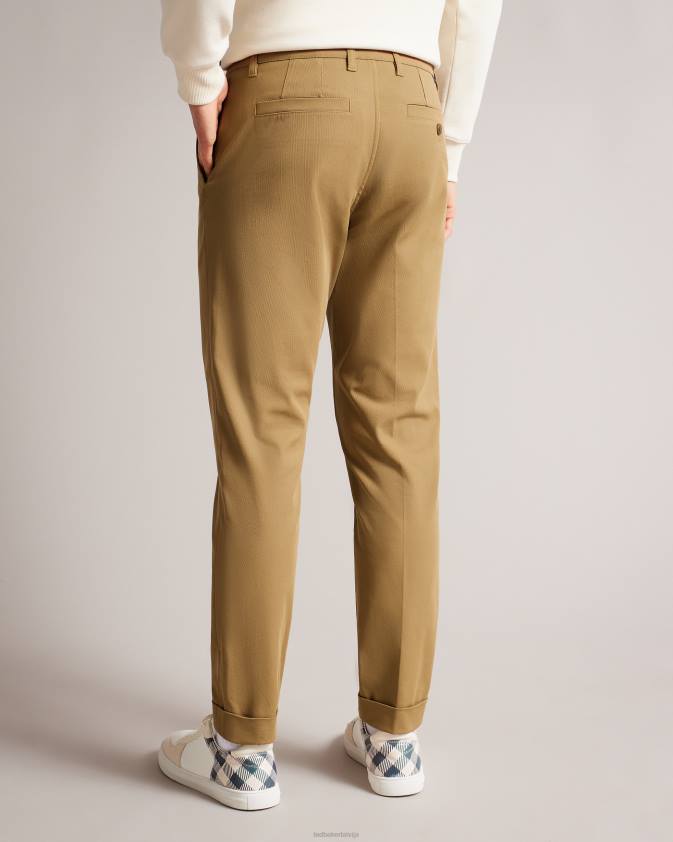 apģērbs Ted Baker leef camburn fit cargo bikses brūni iedegums vīriešiem 26TV1279