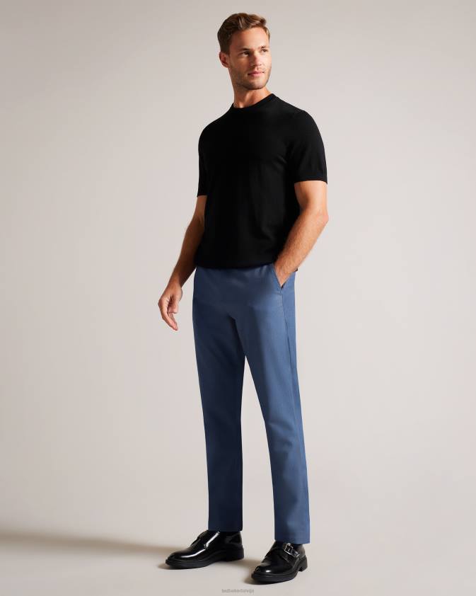 apģērbs Ted Baker portmay slim fit suņu zobu bikses flote vīriešiem 26TV1437