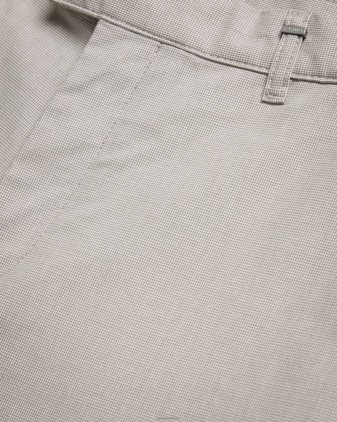 apģērbs Ted Baker portmay slim fit suņu zobu bikses pelēks vīriešiem 26TV1408