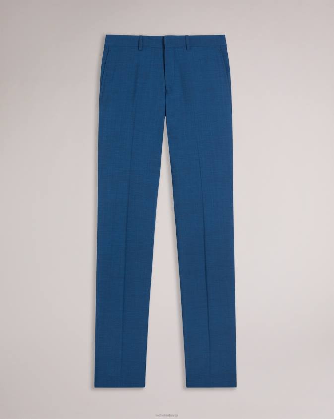 apģērbs Ted Baker siouxt navy haizivīdas uzvalka bikses flote vīriešiem 26TV1475