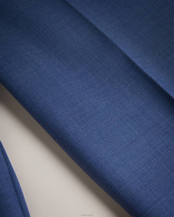 apģērbs Ted Baker upsalat navy vilnas uzvalka bikses flote vīriešiem 26TV1611