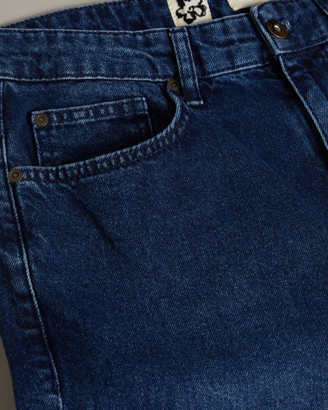 apģērbs Ted Baker strtfo slaids džinsa džinsi vidēji zils vīriešiem 26TV1438