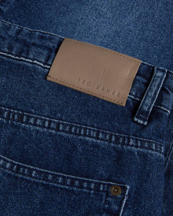 apģērbs Ted Baker strtfo slaids džinsa džinsi vidēji zils vīriešiem 26TV1438