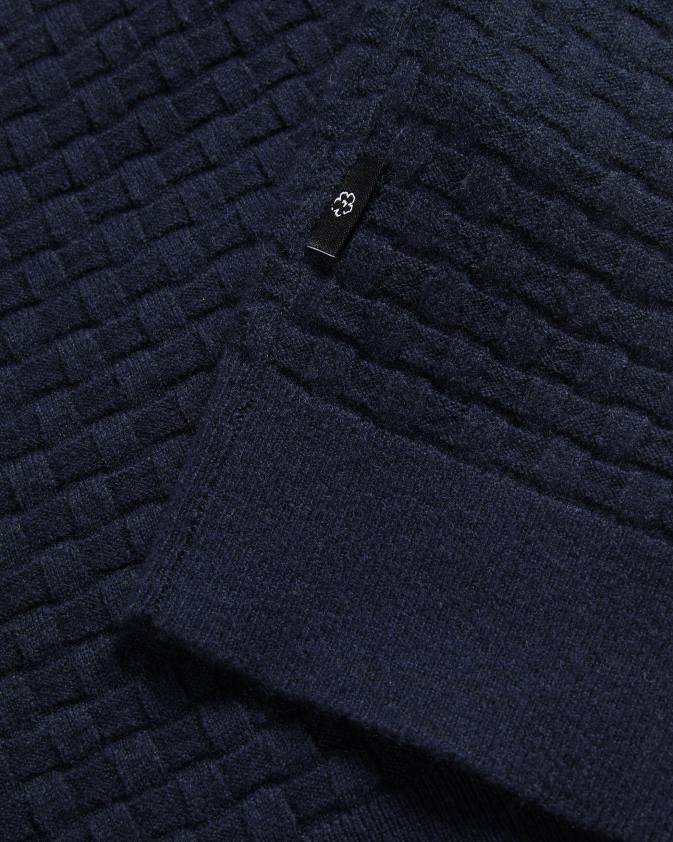 apģērbs Ted Baker lentic ar garām piedurknēm teksturētu apkalpes kaklu flote vīriešiem 26TV1246