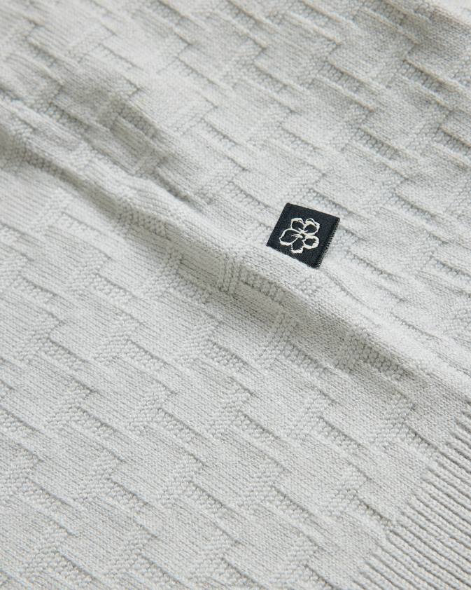 apģērbs Ted Baker hanam t-krekls ar īsām piedurknēm pelēks vīriešiem 26TV1461