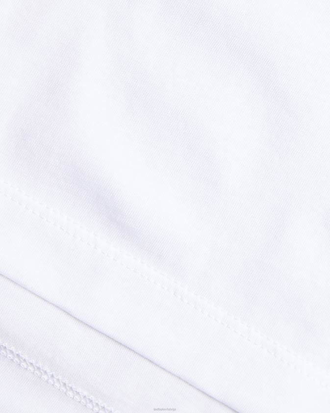 apģērbs Ted Baker tywinn parasts t-krekls ar īsām piedurknēm balts vīriešiem 26TV1314