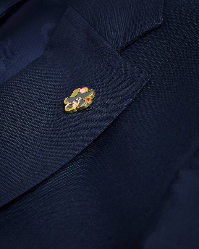 apģērbs Ted Baker jvjktbl slim fit uzvalka jaka brt-zils vīriešiem 26TV1353